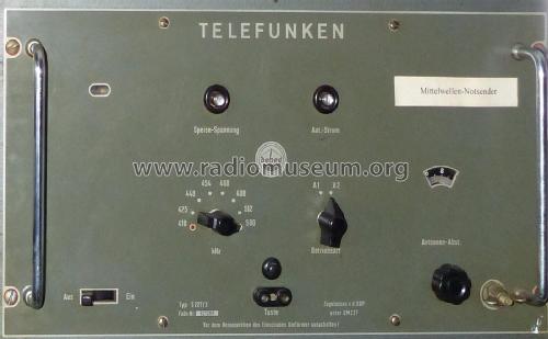 Mittelwellen-Telegrafiesender S227; Telefunken (ID = 1932509) Commercial Tr