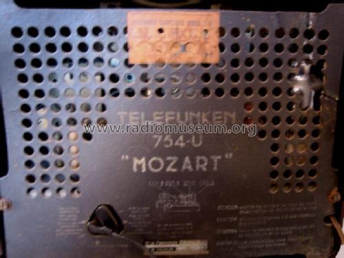 Mozart 754AC; Telefunken (ID = 997192) Radio