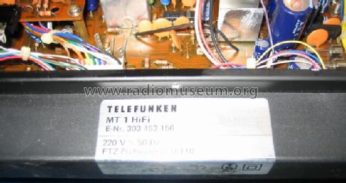 MT1; Telefunken (ID = 417805) Radio