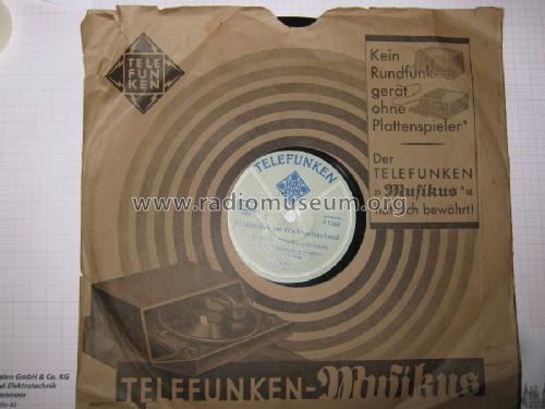 Musikus 39W; Telefunken (ID = 813126) R-Player