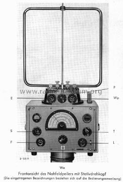 Nahfeldpeiler P 100/2; Telefunken (ID = 2580323) Equipment