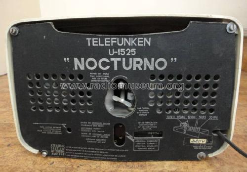 Nocturno U1525; Telefunken (ID = 1013723) Radio