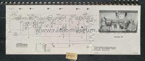 Operette 52; Telefunken (ID = 3035648) Radio