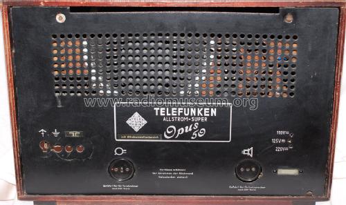 Opus 50GW-U; Telefunken (ID = 508918) Radio