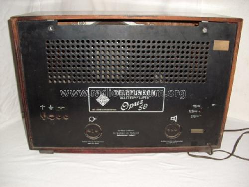 Opus 50GW-U; Telefunken (ID = 746577) Radio