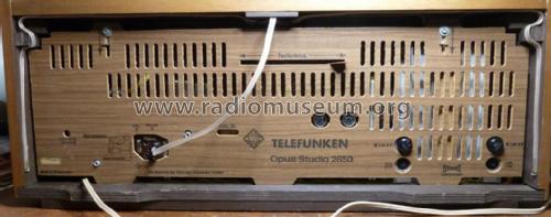 Opus Studio 2650 ; Telefunken (ID = 3014082) Radio