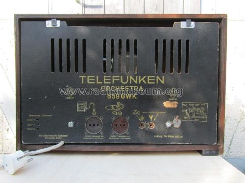 Orchestra 659GWK; Telefunken (ID = 1703569) Radio