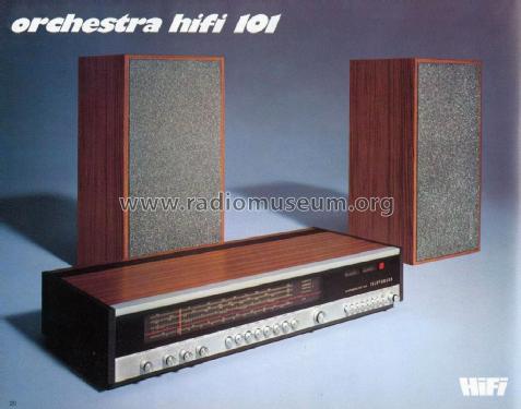 Orchestra HiFi 101; Telefunken (ID = 2087412) Radio