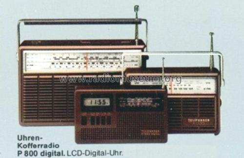 P800 digital; Telefunken (ID = 564535) Radio