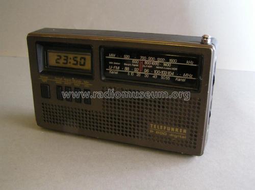 P800 digital; Telefunken (ID = 576374) Radio