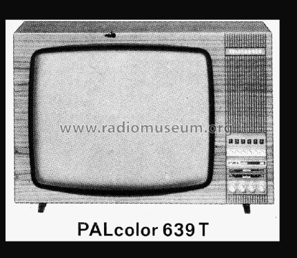 PALcolor 639T FS69 4709; Telefunken (ID = 1766928) Television