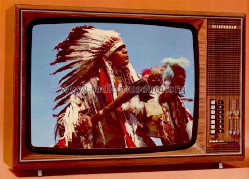 PALcolor 721T; Telefunken (ID = 980793) Television