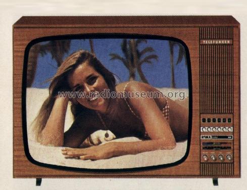 PALcolor 739 T; Telefunken (ID = 2086321) Television