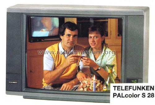 PALcolor S28 Ch= 617; Telefunken (ID = 1167767) Television