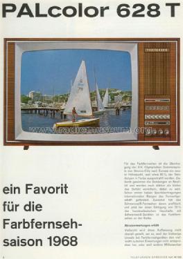 PALcolor 628T; Telefunken (ID = 845061) Televisión