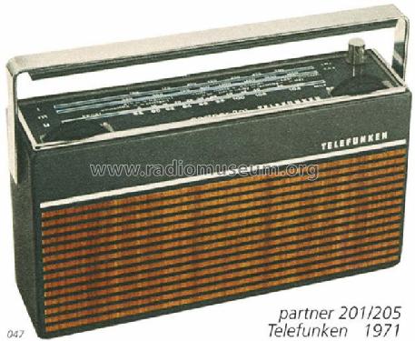 partner 201; Telefunken (ID = 1177) Radio