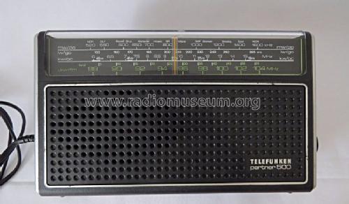 Partner 500; Telefunken (ID = 1709794) Radio