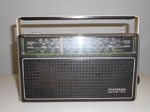 Partner 500; Telefunken (ID = 2288490) Radio