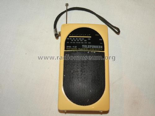 Pocket Receiver PR-12 ; Telefunken (ID = 2430671) Radio