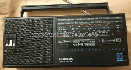 Portable Radio PR20E; Telefunken (ID = 2819696) Radio