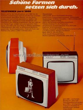 Porti 2000; Telefunken (ID = 980082) Television