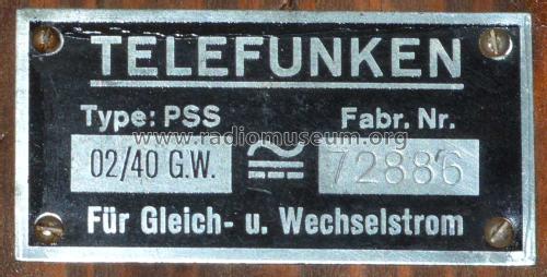 Plattenspielschrank PSS 02/40 G.W.; Telefunken (ID = 1767151) R-Player