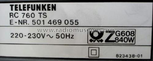 RC760 TS; Telefunken (ID = 1406492) Radio