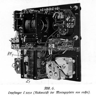 Sekundär-Audion-Empfänger E.225a; Telefunken (ID = 2270208) Radio