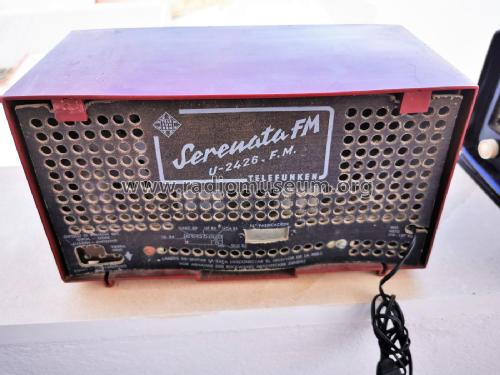 Serenata FM U2426FM; Telefunken (ID = 2707115) Radio