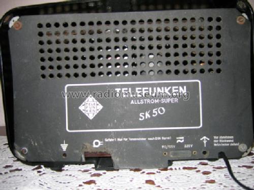 SK50; Telefunken (ID = 560188) Radio