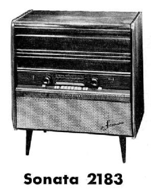 Sonata 2183; Telefunken (ID = 190730) Radio