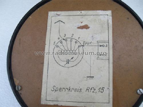 Sperrkreis Rfz15; Telefunken (ID = 652163) mod-past25