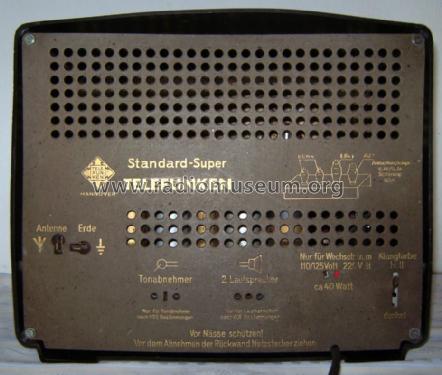 Standard-Super 8H64WK; Telefunken (ID = 1307181) Radio