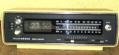 star clock 101; Telefunken (ID = 1995949) Radio