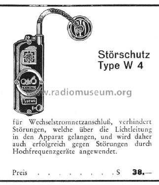 Störschutz W4; Telefunken (ID = 521042) Misc