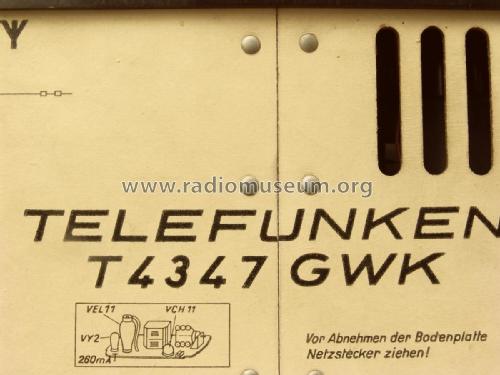 T4347GWK; Telefunken (ID = 3098070) Radio