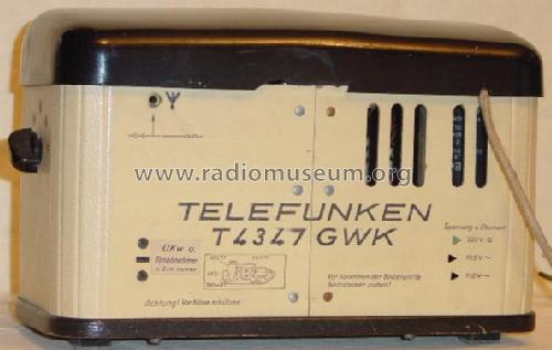 T4347GWK; Telefunken (ID = 3446) Radio