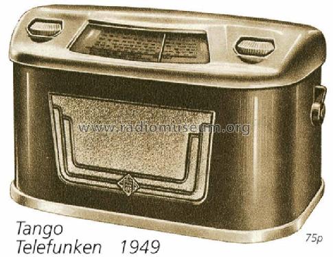 Tango 5449WK T5449WK; Telefunken (ID = 708789) Radio