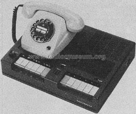 Telefon-Anrufbeantworter T107; Telefunken (ID = 482395) Telephony