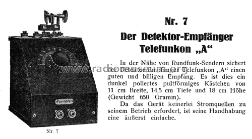 Telefunkon A; Telefunken (ID = 2779390) Crystal