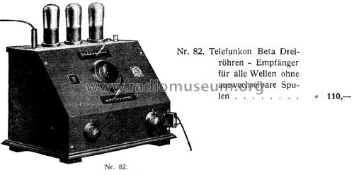 Telefunkon Beta ; Telefunken (ID = 2651444) Radio