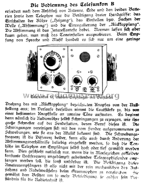 Telefunkon D E304; Telefunken (ID = 1073860) Radio