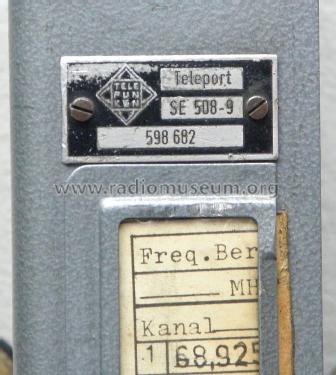 Teleport SE 508-9; Telefunken (ID = 1907071) Commercial TRX