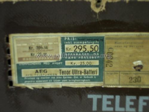 Tenor-Ultra ; Telefunken El.-Gen. (ID = 345083) Radio