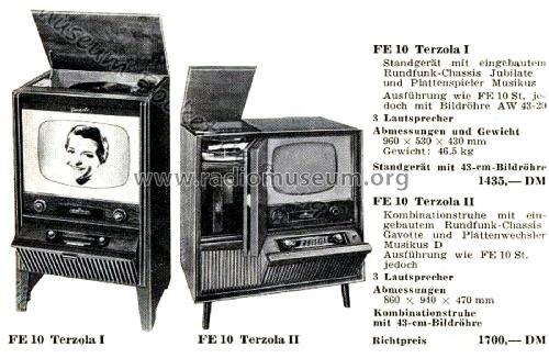 Terzola I FE10; Telefunken (ID = 2917800) Fernseh-R