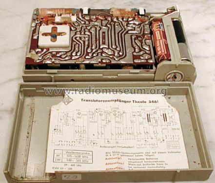 Ticcolo 3461; Telefunken (ID = 1363375) Radio