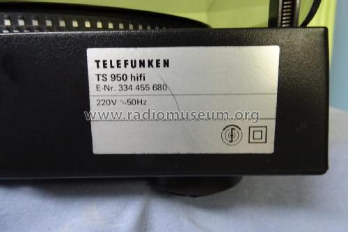 TS 950 HiFi; Telefunken (ID = 2729910) Reg-Riprod