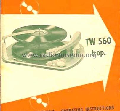 TW560 trop.; Telefunken (ID = 1861354) Reg-Riprod