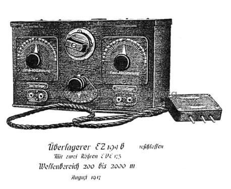 Überlagerer EZ194b; Telefunken (ID = 1070548) mod-pre26