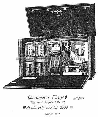 Überlagerer EZ194b; Telefunken (ID = 1070552) mod-pre26